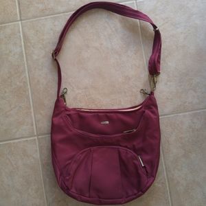 Elegant Burgundy Shoulder Bag
